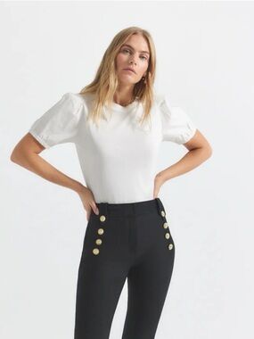 Loft black trouser
